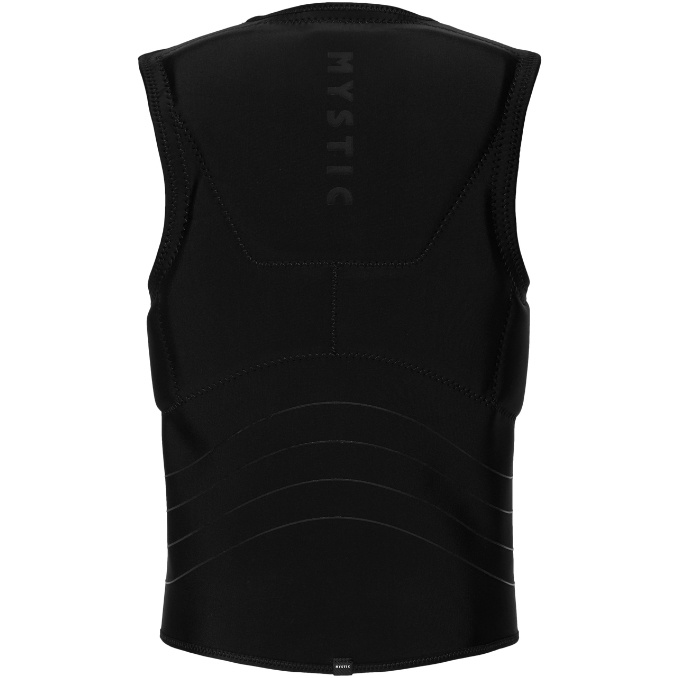 2026 Mystic Herre Solace Front Zip Kite Impact Vest 35005.240235 - Black